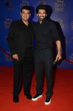 Siddharth Roy Kapoor, Aditya Roy Kapoor at Beauty and the Beast red carpet in Mumbai on 21st Oct 2015